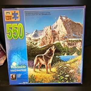 Wildside 550 piece puzzle with hidden objects